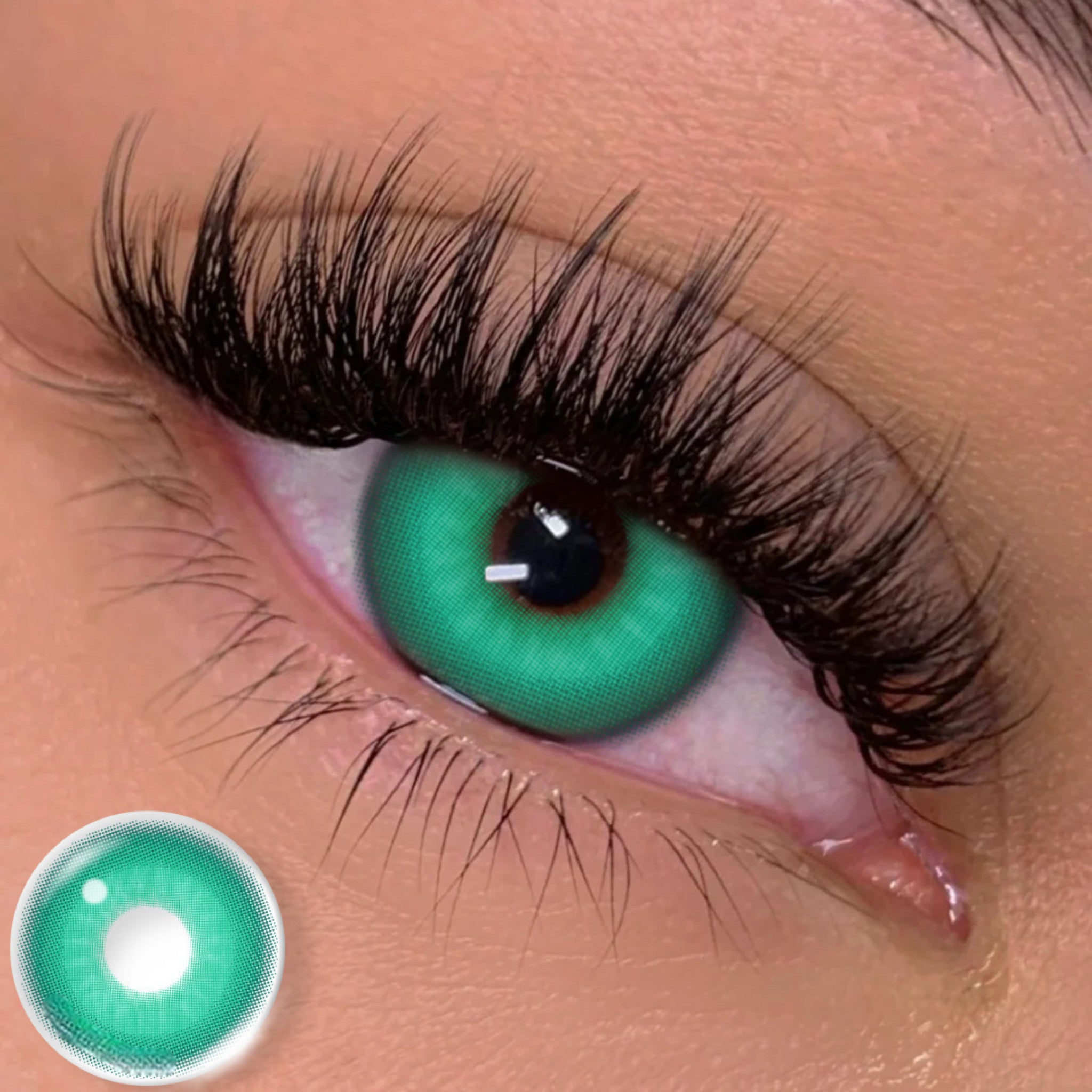 Crack White Cosplay Colour Contact Lenses
