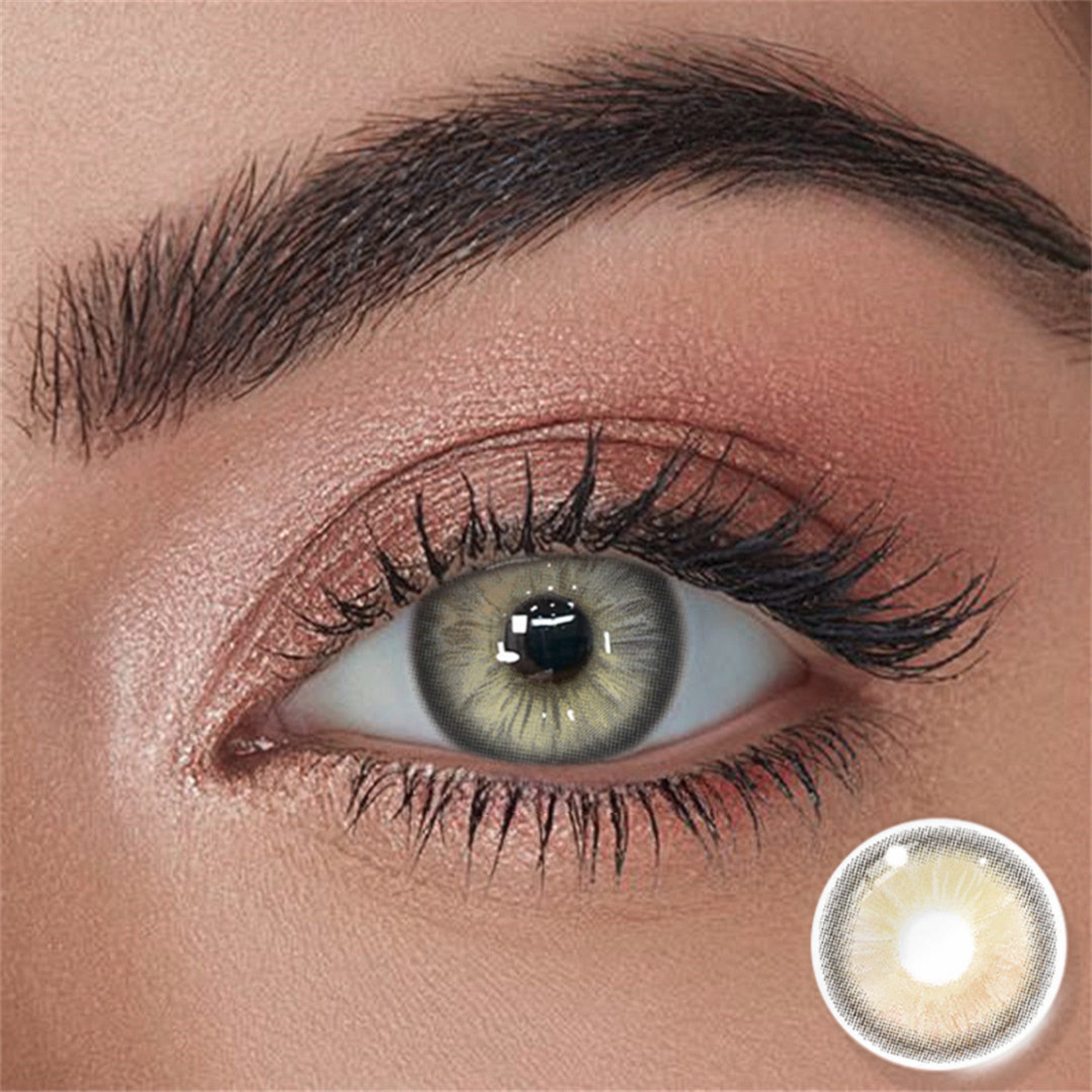 Nicosia Brown Cosmetic Colour Contact Lenses