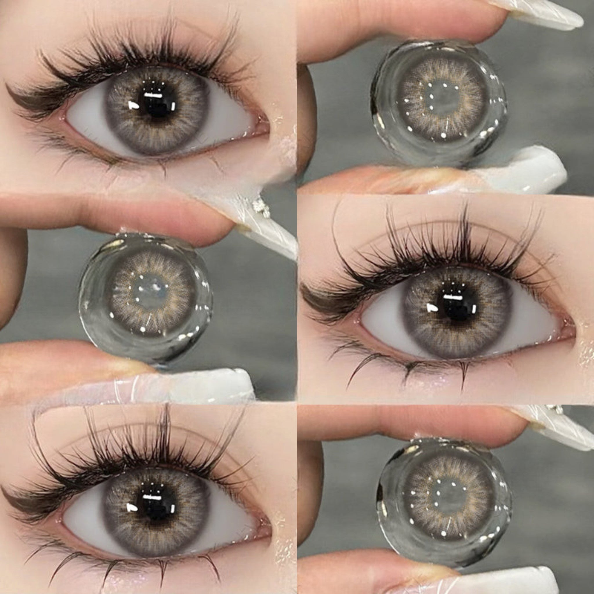 OMG Gray Cosmetic Colour Contact Lenses