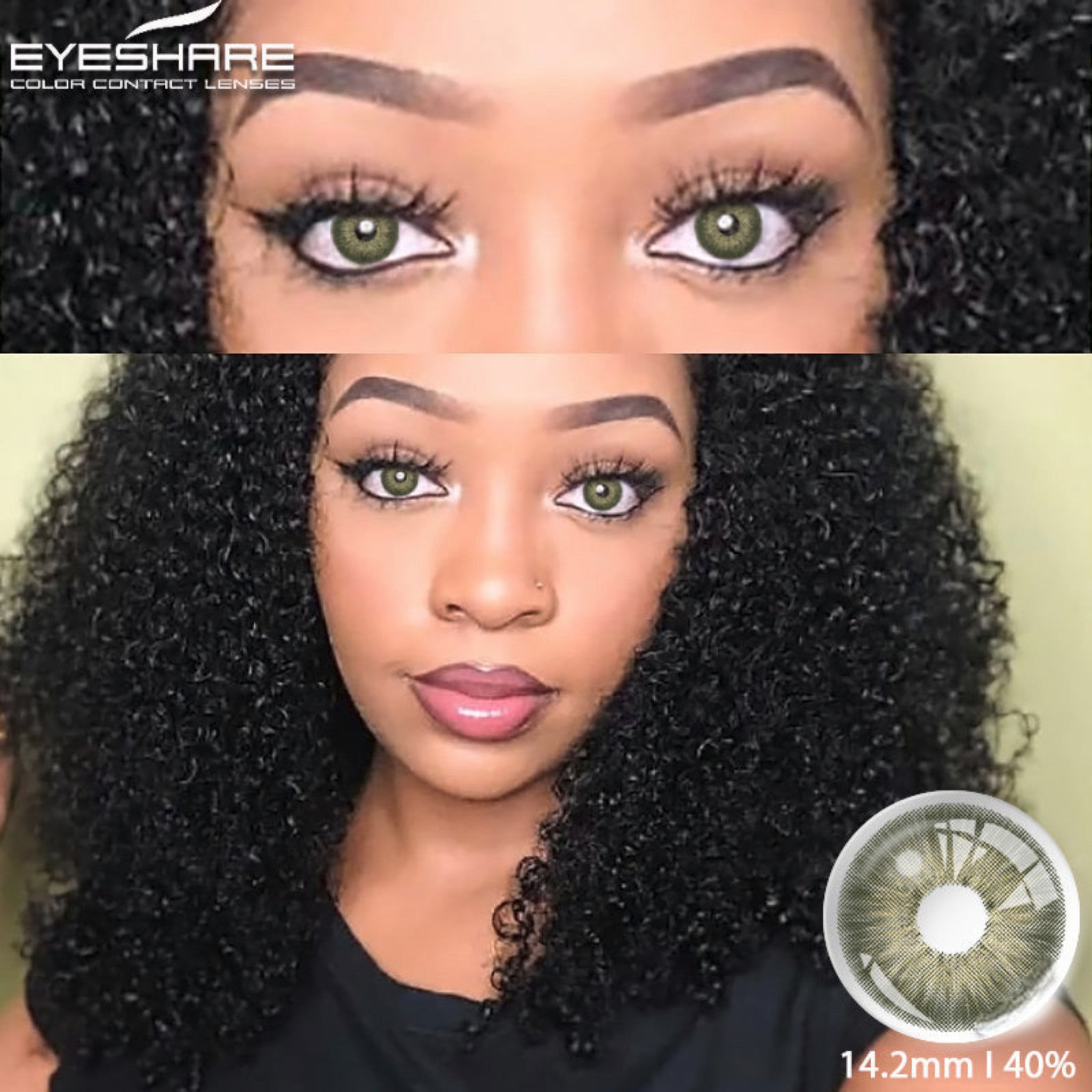 Pattaya Green Cosmetic Colour Contact Lenses