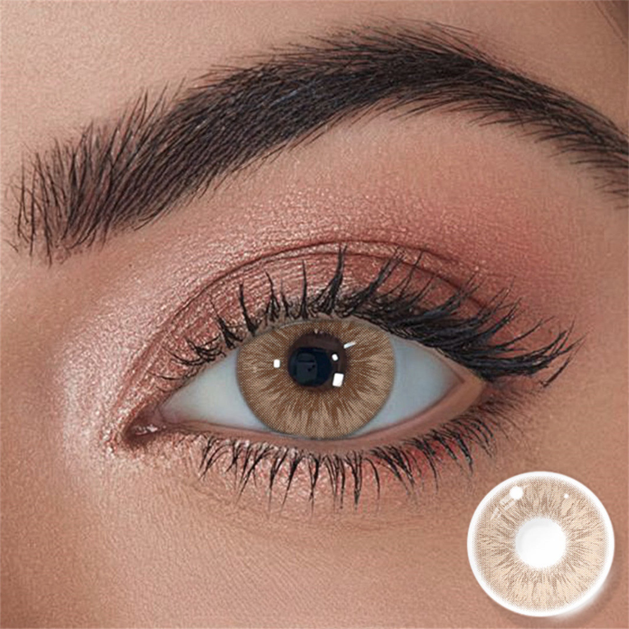 Seattle Brown Cosmetic Colour Contact Lenses