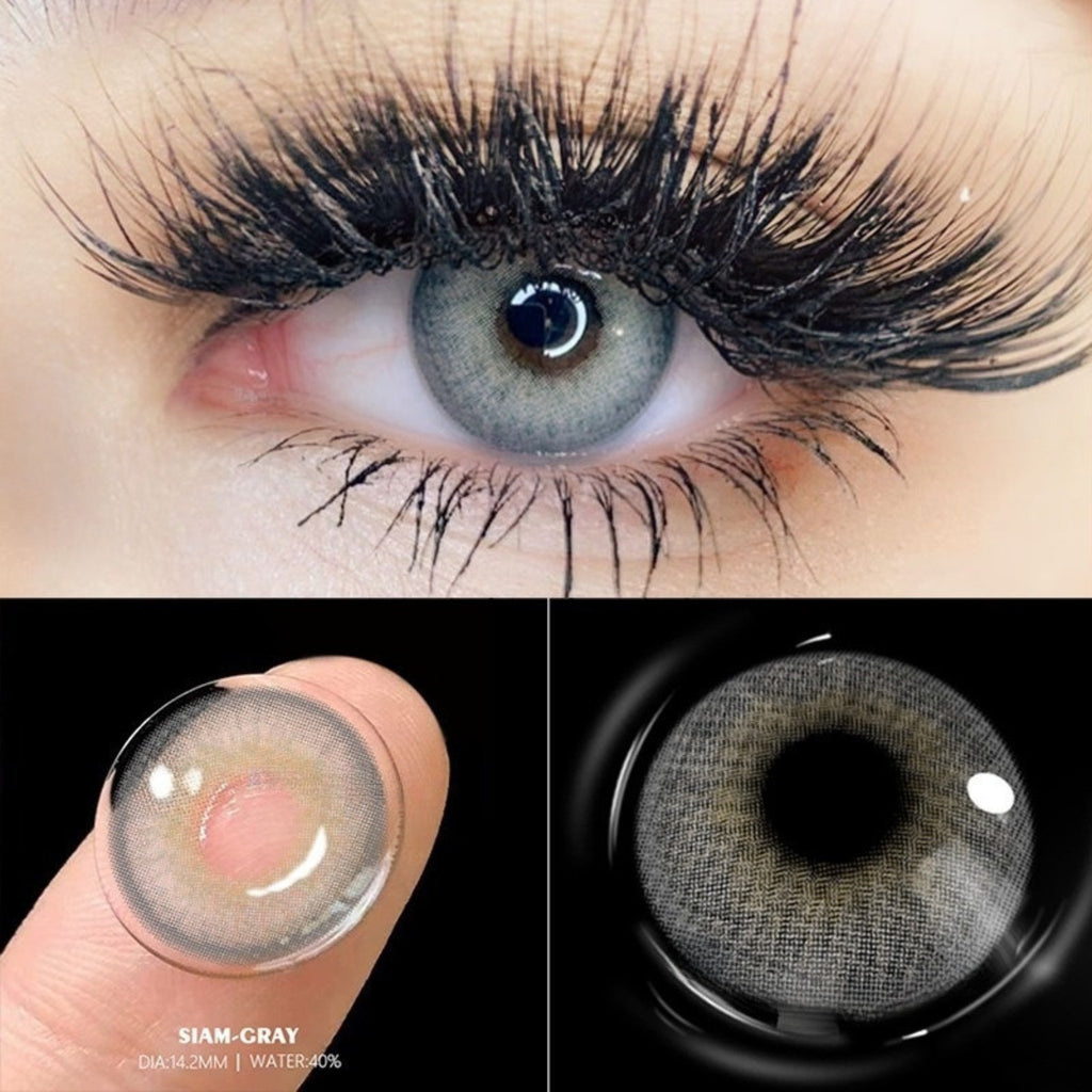 Siam Gray Cosmetic Colour Contact Lenses